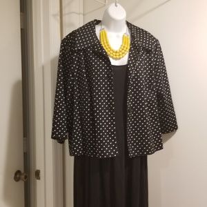 Lane Bryant Black & White Blazer